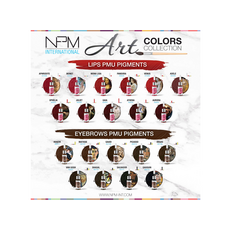 NPM ART ATHENA Pigment Buze Micropigmentare 12ml, image , 2 image