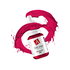 ArtLiner AMARANTH Pigment Buze Micropigmentare 10ml, image , 2 image