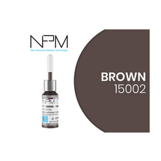 NPM BROWN Pigment Sprancene Micropigmentare 12ml, image 
