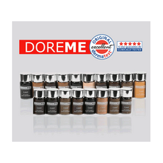 Doreme BLACK BROWN 2SHOT Pigment Sprancene Micropigmentare 15ml, image , 4 image
