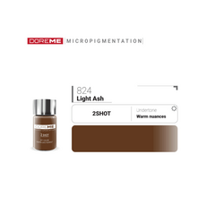 Doreme LIGHT ASH 2SHOT DOREME Pigment Sprancene Micropigmentare 15ml, image , 2 image