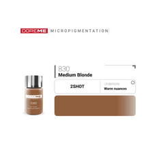 Doreme MEDIUM BLONDE 2SHOT Sprancene Micropigmentare 15ml, image , 2 image