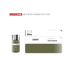 Doreme OLIVE 2SHOT DOREME Pigment Sprancene Micropigmentare 15ml, image , 2 image