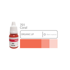 Doreme CORAL Organic Pigment Buze Micropigmentare 15ml, image , 2 image