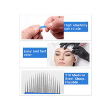 Biomaser 18CF 0.18mm Lama 18 Pini Microblading, image , 3 image
