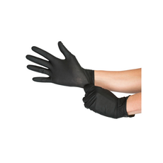 Manusi Examinare Nitril, Nepudrate, Negre, image , 3 image