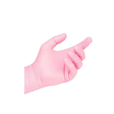 Manusi Examinare Nitril, Nepudrate, Roz, image , 3 image
