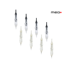 MED+ 1R 0.18mm Ac Micropigmentare Cu Tija Metalica si Filet, image , 3 image