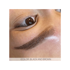 iColor BLACK AND BROWN Pigment Sprancene Micropigmentare 10ml, image , 4 image