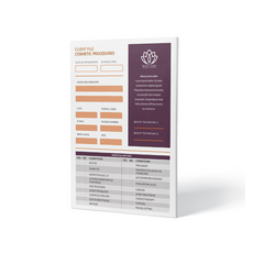 Facial and Skin Care Fișă clienți, image , 2 image