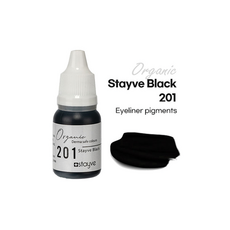 Stayve BLACK Pigment Pleoape Organic Micropigmentare 10ml, image 