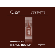 Bioevolution BROWN 800 MX Pigment Sprancene Monodoza 0.7ml Micropigmentare, image 