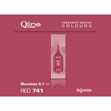 Bioevolution RED 741 Pigment Buze Monodoza 0.7ml Micropigmentare, image 