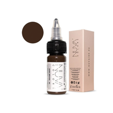 Kwadron Nuva Colors DEEP BROWN Pigment Sprancene Micropigmentare 15ml, image , 2 image