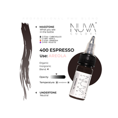 Kwadron Nuva Colors ESPRESSO Pigment Medical Micropigmentare 15ml, image , 3 image
