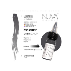 Kwadron Nuva Colors GREY SMP Pigment Medical Micropigmentare 15ml, image , 3 image