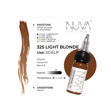 Kwadron Nuva Colors LIGHT BLONDE SMP Pigment Medical Micropigmentare 15ml, image , 3 image