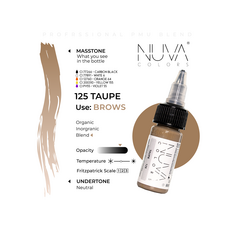 Kwadron Nuva Colors TAUPE Pigment Sprancene Micropigmentare 15ml, image , 3 image