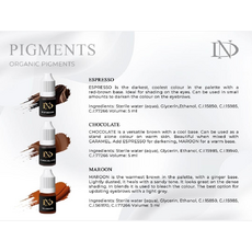 ND Pigment ORGANIC Micropigmentare Chocolate, image , 2 image