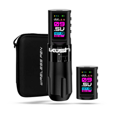 Aparat de Tatuat cu Stroke Reglabil cu 2 baterii – KUSH, image 