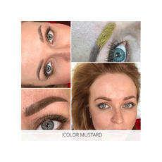 iColor MUSTARD Pigment Sprancene Micropigmentare 10ml, image , 2 image