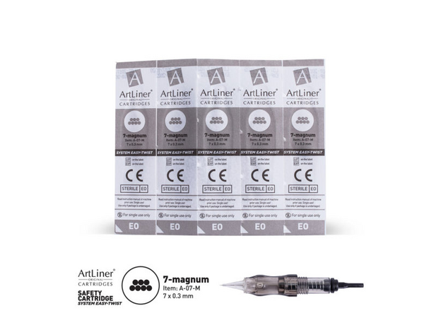ArtLiner 7 Magnum 0.30mm Cartus Micropigmentare, image , 3 image
