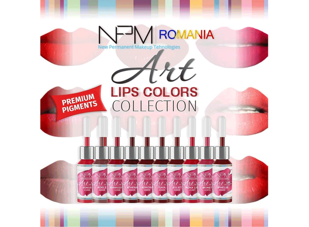 NPM ART APHRODITE Pigment Buze Micropigmentare 12ml, image , 3 image