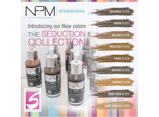 NPM SEDUCTION VIENNA Pigment Sprancene Micropigmentare 12ml, image , 5 image