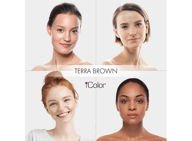 iColor TERRA BROWN Pigment Sprancene Micropigmentare 10ml, image , 5 image