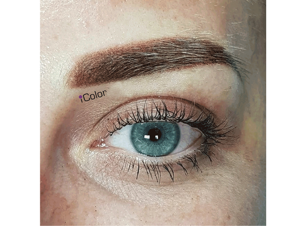 iColor TERRA BROWN Pigment Sprancene Micropigmentare 10ml, image , 2 image