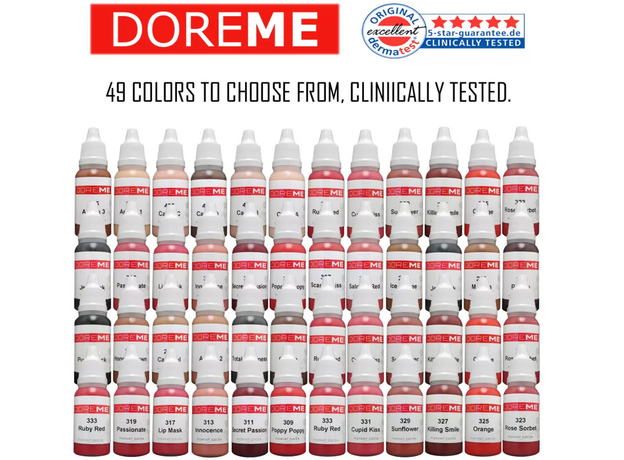 Doreme KHAKI BROWN Pigment Lichid Sprancene Micropigmentare 15mll, image , 4 image