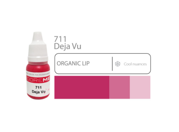 Doreme DEJA VU Organic Pigment Buze Micropigmentare 15ml, image , 2 image