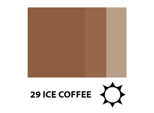Doreme ICE COFFEE Pigment Lichid Pigment Sprancene Micropigmentare 15ml, image , 2 image