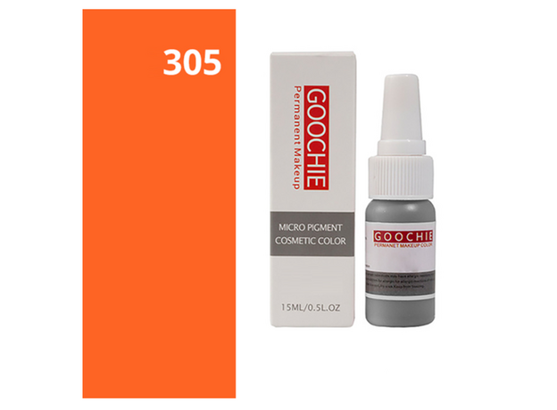 Goochie SALMON PINK Pigment Buze Micropigmentare 15ml, image , 2 image
