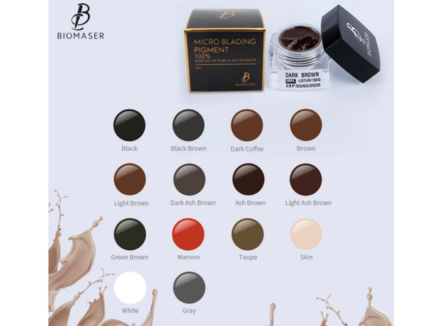 Biomaser LIGHT BROWN Pigment Sprancene, image , 6 image