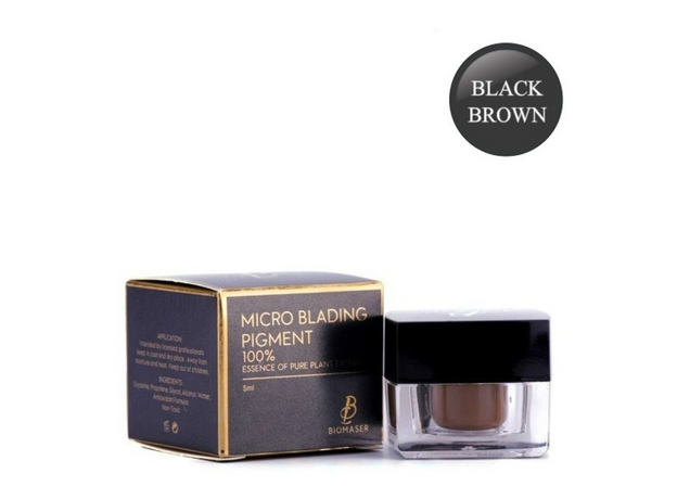Biomaser BLACK BROWN Pigment Sprancene, image , 2 image