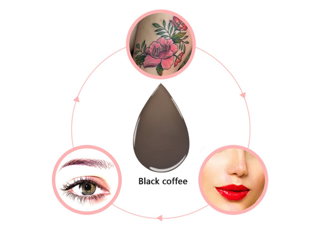 P.C.D BLACK COFFEE Pigment Sprancene, image , 3 image