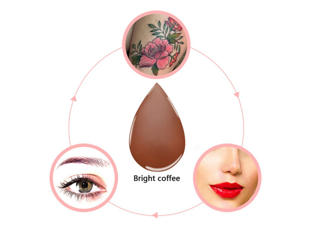 P.C.D BRIGHT COFFEE Pigment Sprancene, image , 3 image