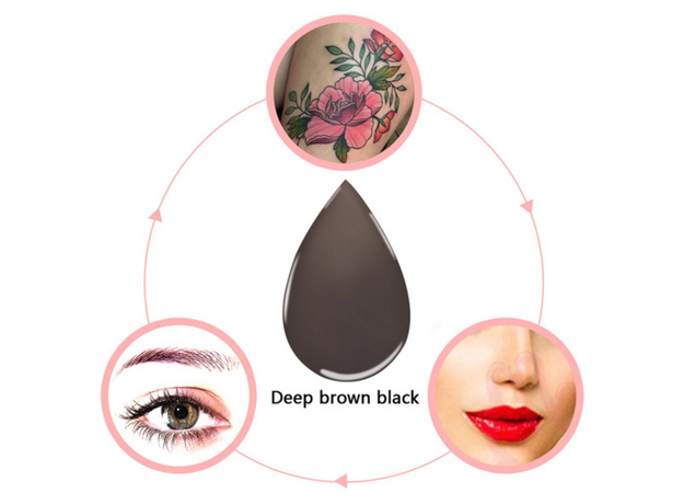 P.C.D DEEP BROWN BLACK Pigment Sprancene, image , 3 image