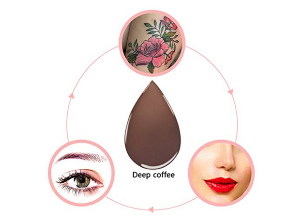 P.C.D DEEP COFFEE Pigment Sprancene, image , 3 image