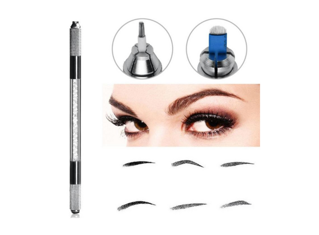 Stilou cu Cristale Microblading, image , 6 image