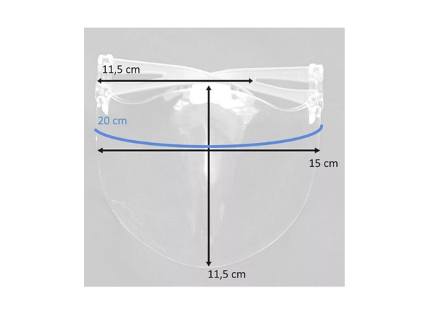 Masca de protectie material plastic, image , 2 image