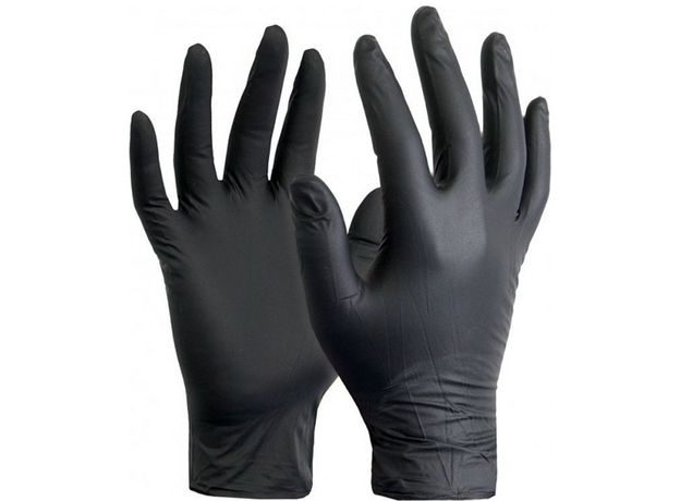Manusi Examinare Nitril, Nepudrate, Negre, image , 2 image