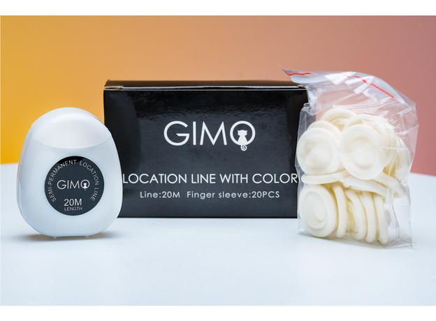 Ață Trasare Sprâncene Gimo impregnat cu tuș 20m, image , 5 image