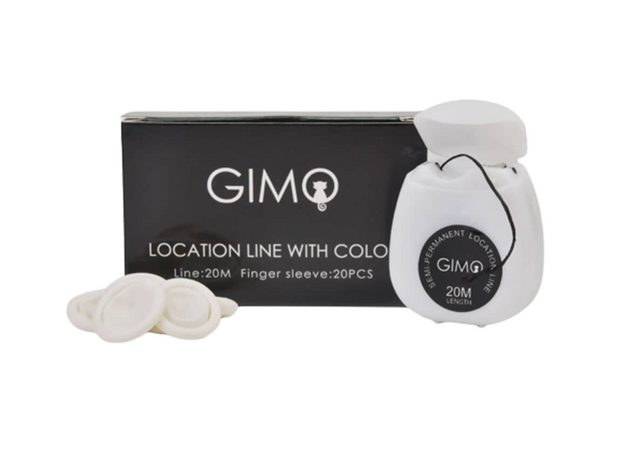 Ață Trasare Sprâncene Gimo impregnat cu tuș 20m, image , 2 image