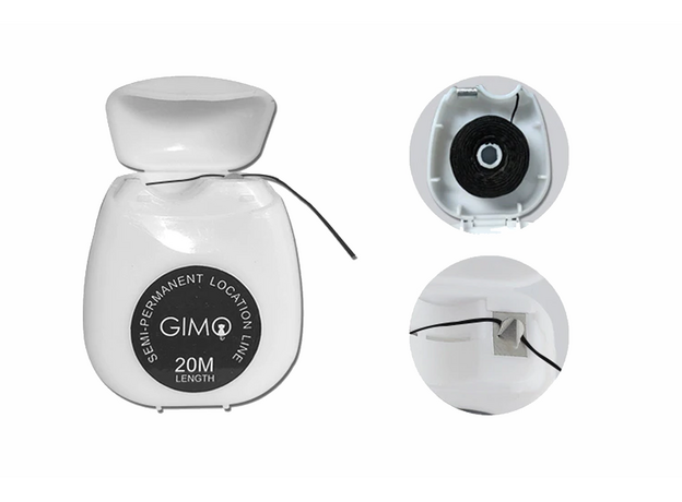 Ață Trasare Sprâncene Gimo impregnat cu tuș 20m, image , 3 image