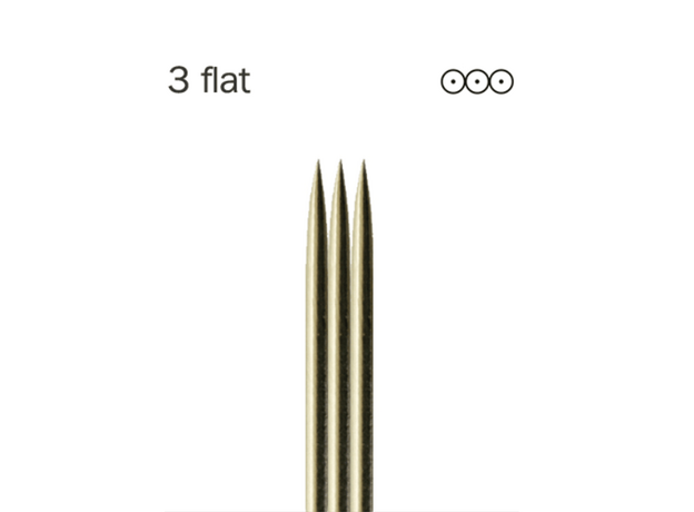 Purebeau 3ER Flat Ac Micropigmentare, image , 5 image