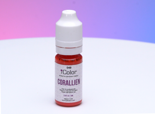iColor CORALLIEN Pigment Buze Micropigmentare 10ml, image , 2 image