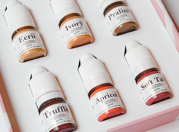 iColor SKIN & AREOLA Set Pigmenti Micropigmentare 6x5ml, image , 2 image