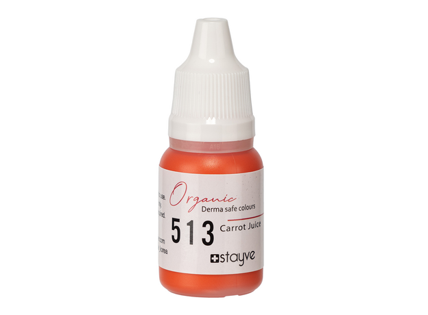 Stayve CARROT JUICE Pigment Buze Organic Micropigmentare 10ml, image , 2 image